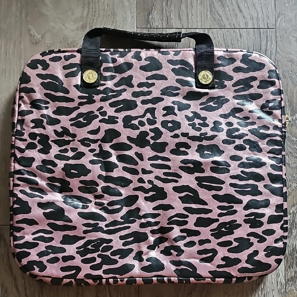 Betsey Johnson Pink Leopard Print Bag